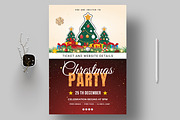 Christmas Flyer Layout, a Flyer Template by MightyDesign (Thumbnail 1 of 8)