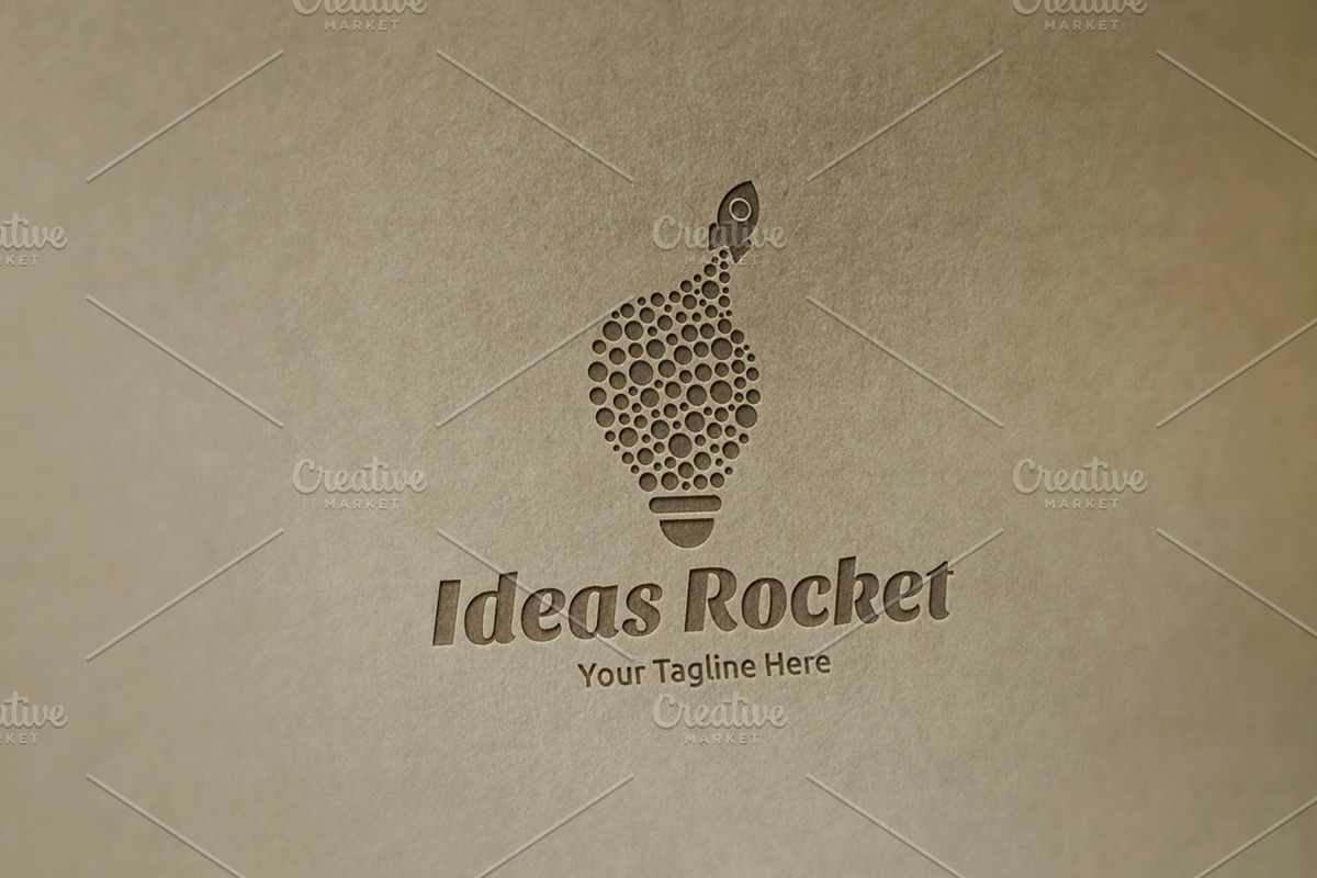 Ideas Rocket - Logo Template, a Branding & Logo Template by Martin-Jamez