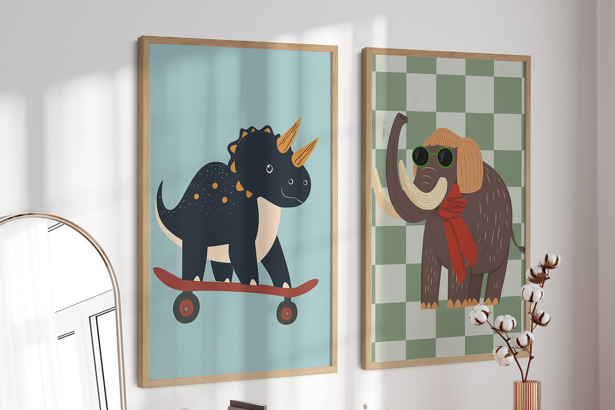 Nursery Print Bundle, a Background Graphic by Artemsky (Photo 10 of 24)