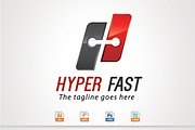 H Letter Logo, a Branding & Logo Template by stock6design (Thumbnail 1 of 2)