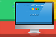 Coming Soon Template, a Websites & App Template by Made in Cardiff (Thumbnail 1 of 2)