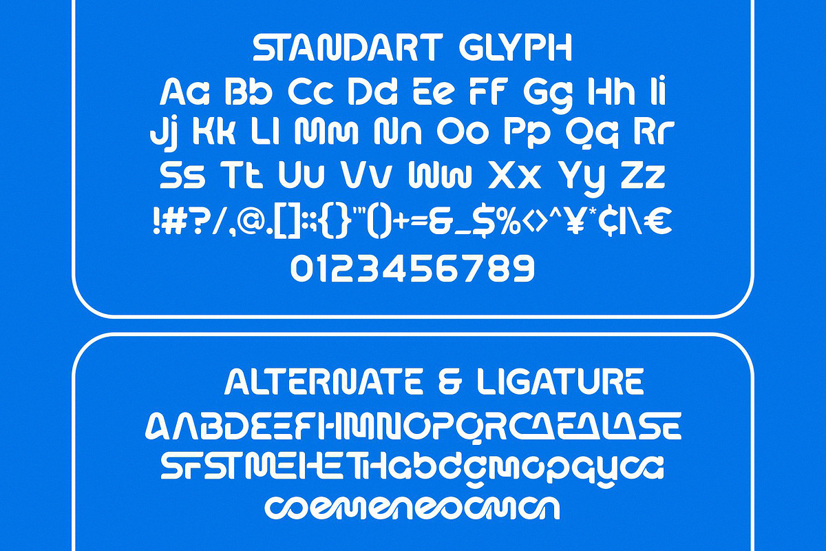 Mequin || Modern Display Sans Serif, a Sans Serif Font by Ermedia Studio (Photo 10 of 10)