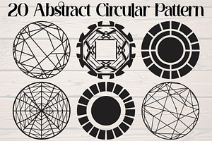 Abstract Circular Pattern, an Object Graphic by Designer_Momina