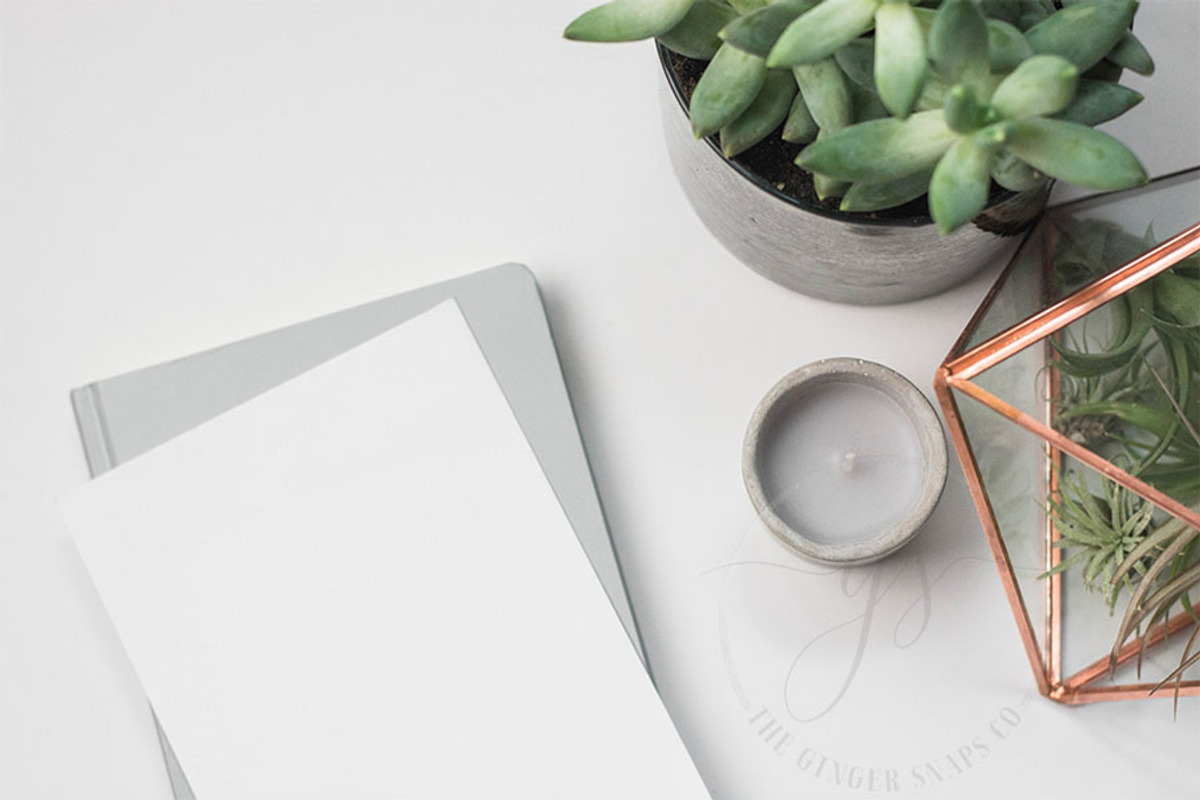 Cozy Minimalist Stock Photo Bundle, an iPhone Mockup by The Ginger Snaps Co (Photo 4 of 4)