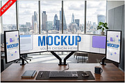 Multiscreen Setup PSD, an Android Mockup by Bruno's Shop (Thumbnail 1 of 3)
