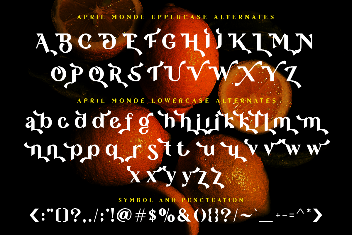 April Monde, a Sans Serif Font by Say Studio (Photo 11 of 14)