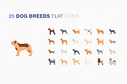 Dog breeds icon set, an Icon by Icongeek26 (Thumbnail 6 of 6)