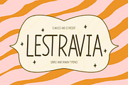 Lestravia - Simple Hand Drawn Font, a Handwritten Font by Flawless And Co (Thumbnail 1 of 10)