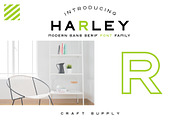 CS Harley Font Family, a Sans Serif Font by Craft Supply Co. (Thumbnail 1 of 5)