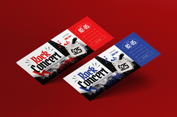 Rock Concert Ticket preview 5