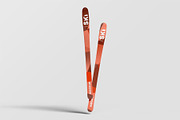 Skis Mockup, a Product Mockup by Se٧enStudio (Thumbnail 5 of 12)