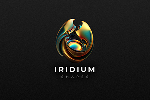 Iridium 50 PNG Abstract Shapes