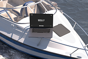 Speed Boat Styled Apple Mockup Set, a Device Mockup by Mockupdaddy (Thumbnail 5 of 7)