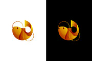 Gradient Modern Gold Fish Logo, a Branding & Logo Template by Artnivora.Std (Thumbnail 3 of 4)