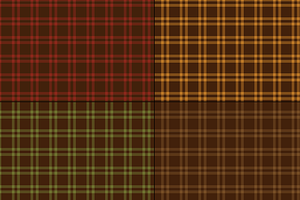 Seamless Autumn Plaids