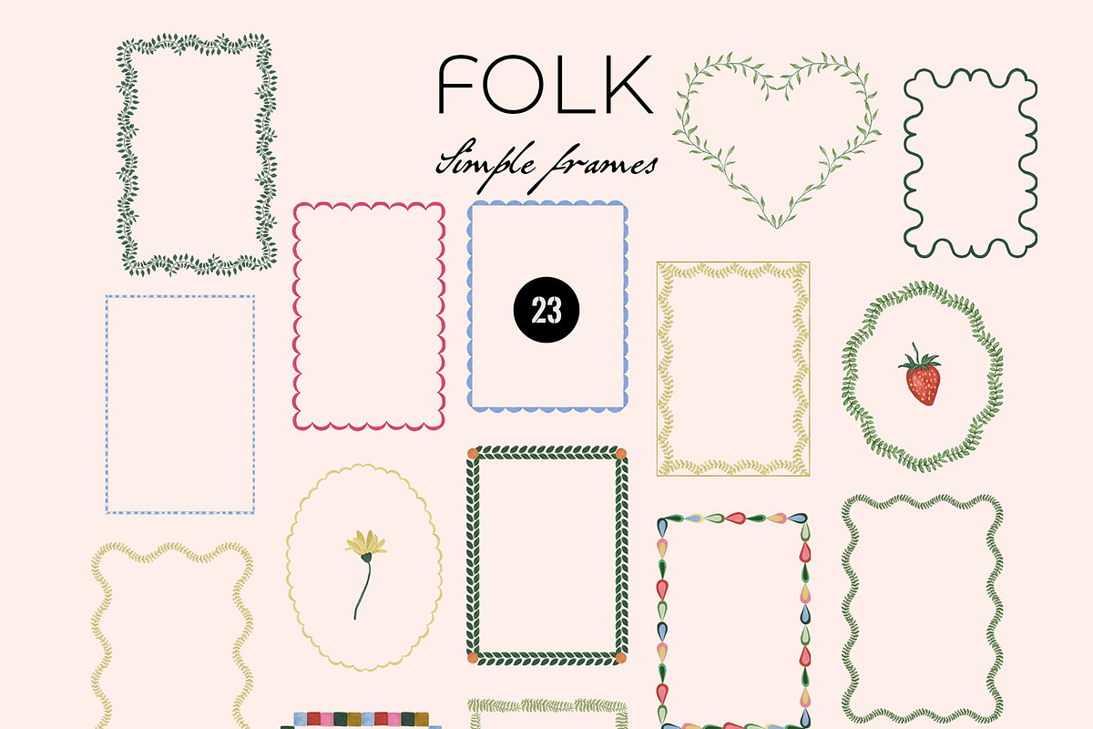 Modern FOLK Art Whimsy & Quirky, an Illustration by SunnyAfternoons (Photo 9 of 16)