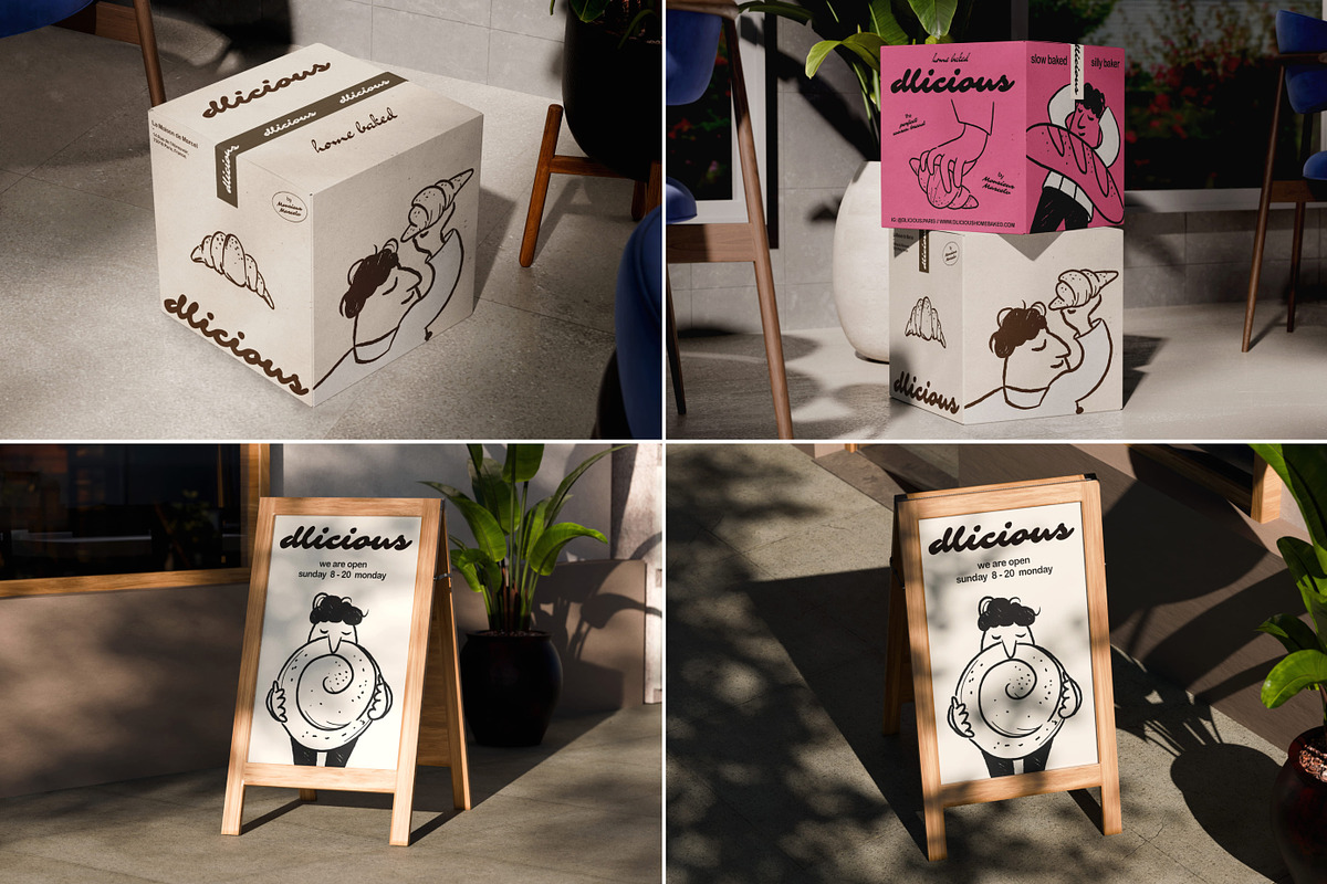 Bakery Mockup & Packaging Bundle, a Packaging Mockup by Vitora Mockup (Photo 10 of 12)