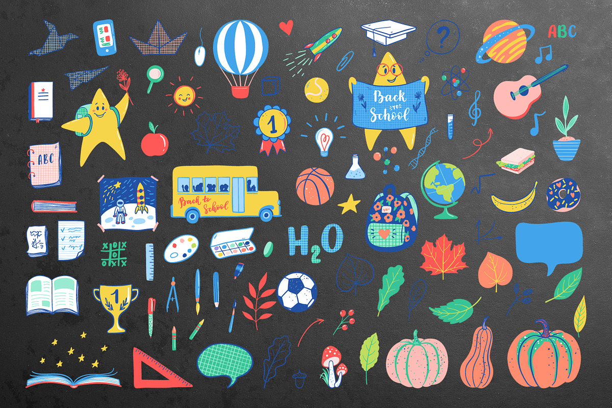 90 Back to school elements, an Education Illustration by Midstream (Photo 4 of 4)