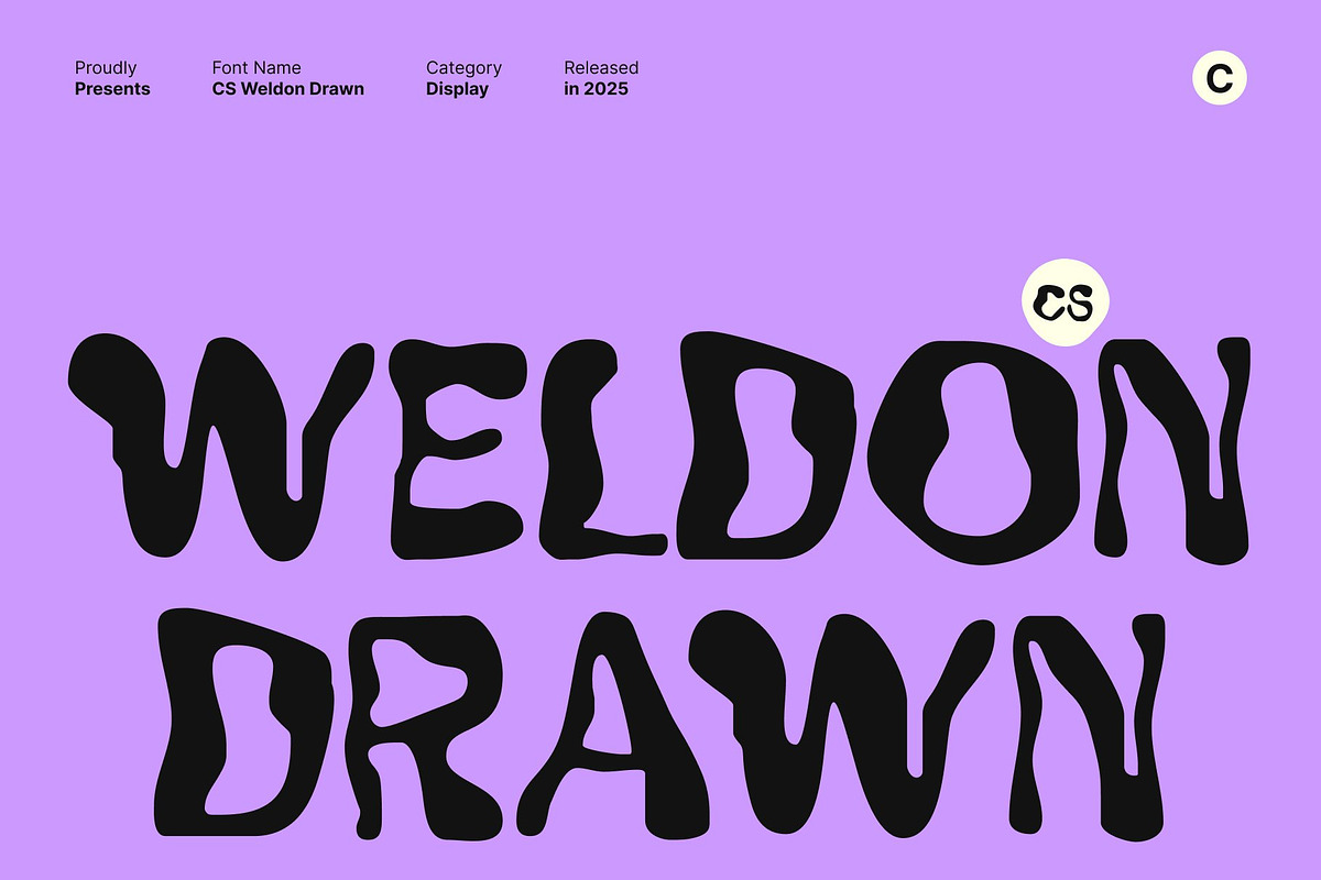CS Weldon Drawn, a Sans Serif Font by Craft Supply Co. (Photo 1 of 8)