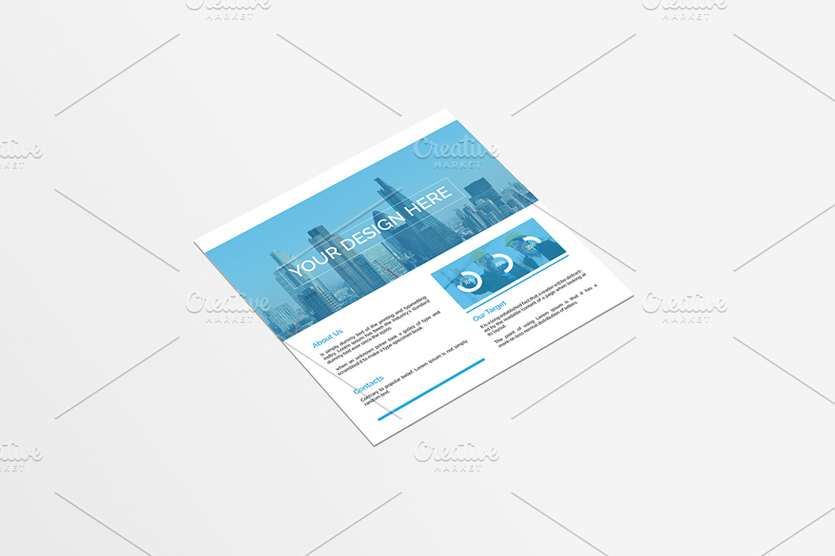 Flyer Square Mock-Up, a Print Template by AlkStudio (Photo 7 of 12)
