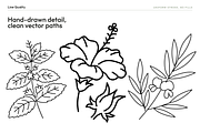 180 Botanical Ingredient Line Icons, an Outline Icon by Ilia Design (Thumbnail 3 of 13)