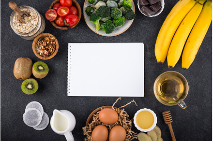 Assortment of products containing, a Food & Drink Photo by Yulia Furman