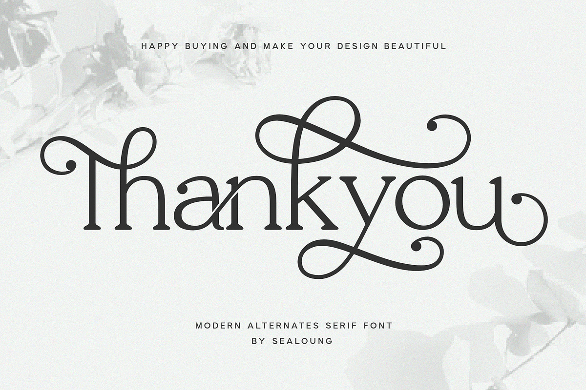 Thaknus, a Serif Font by Sealoung (Photo 19 of 19)