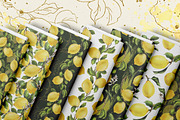 Lemons sunny watercolor clipart, a Food Illustration by NATASHA CHU (Thumbnail 23 of 23)