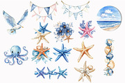 Coastal Nursery Clipart, an Illustration by Design Market (Thumbnail 5 of 5)
