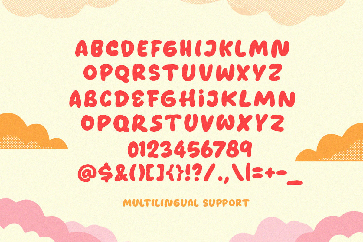 Giggle Drop Bubble Font, a Handwritten Font by Littlehand (Photo 11 of 11)
