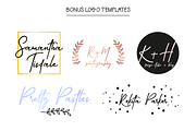 Crystal Castle Font + Logos, a Script Font by theinkaffair (Thumbnail 7 of 11)