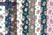 Blueberry watercolor collection, an Object Illustration by Pattern + watercolor (Thumbnail 4 of 10)