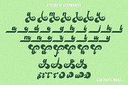 Mafhea - Vintage Retro Font, a Script Font by Letter Fresh (Thumbnail 9 of 12)