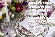 Wedding Menu Mockup Floral Table, a Product Mockup by McLittle Stock (Thumbnail 4 of 4)