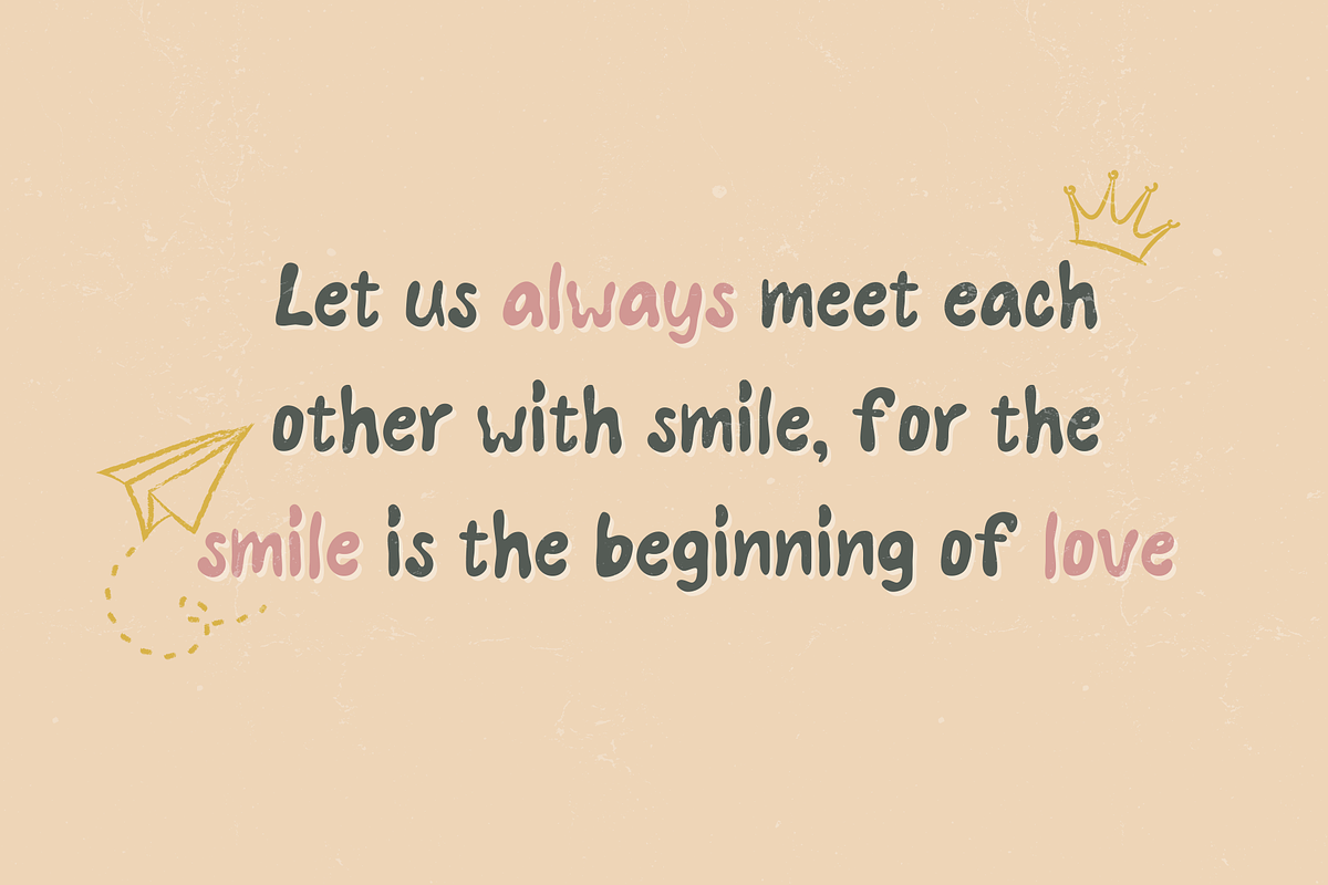 Look miss font, a Handwritten Font by JJuta (Photo 2 of 7)