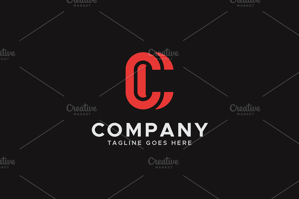Letter S & C minimal logo design, a Branding & Logo Template by Amadul11 (Photo 4 of 6)