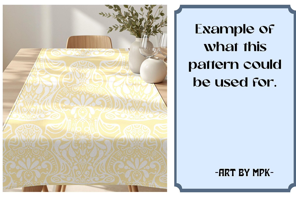 Ornate Lines MPK00032 Repeat Pattern, a Pattern Graphic by MissPerfectKaos (Photo 3 of 7)