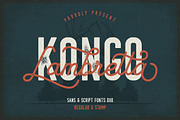 Lambretta Kongo Font Duo, a Sans Serif Font by Almeera Std (Thumbnail 1 of 9)