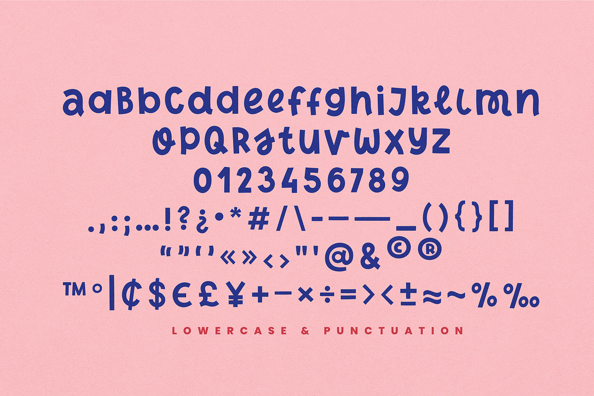 Pieno | Bold Playful Display Font, a Font by Point and Poem (Photo 4 of 12)
