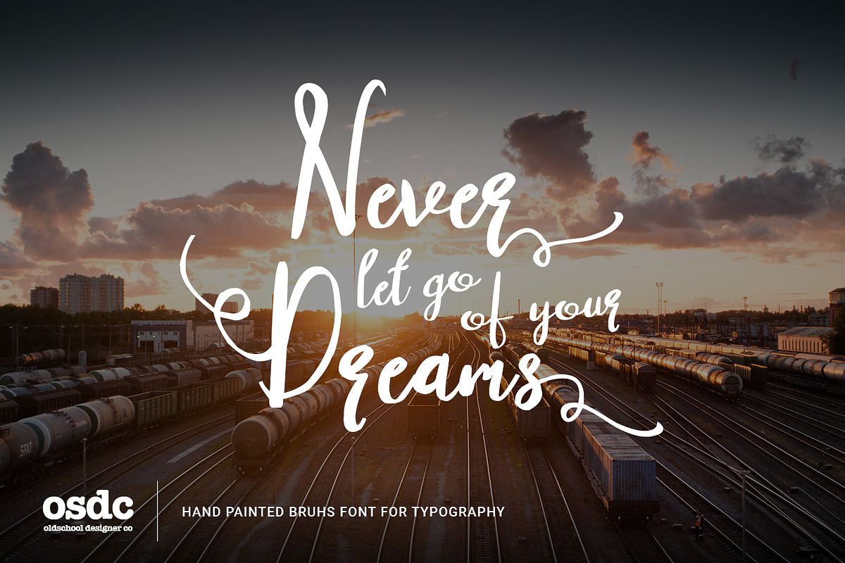 Brother Typography Script preview 4