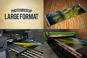 Large Format Print Mockups, a Product Mockup by Exit3 (Thumbnail 1 of 4)