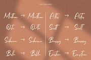 Aster Sphin - Script Font, a Script Font by Krakenbox Studio (Thumbnail 8 of 11)