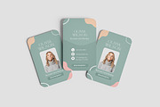 Vertical Business Card Mockup, a Product Mockup by MrLetters (Thumbnail 3 of 5)