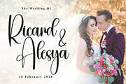 Wedding | Script Font, a Handwritten Font by Scratchones (Thumbnail 2 of 9)