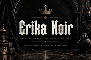 Erika Noir, a Blackletter Font by Wow Magic (Thumbnail 3 of 4)