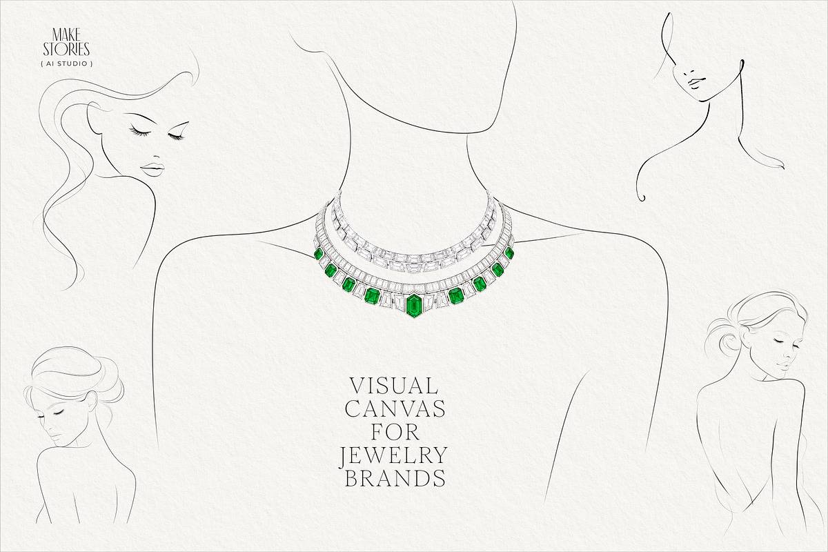 60 Women Line Art PNG Illustrations, a Person Illustration by Make Stories Studio (Photo 3 of 4)
