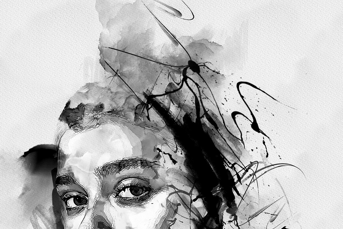 Sketch Tracing Photoshop Action, an Action Add-On by MRI STUDIO (Photo 9 of 19)