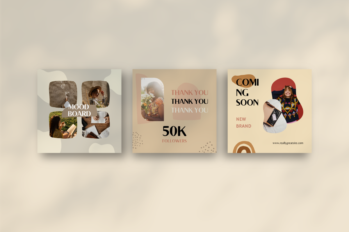 Xevoly Fashion - Canva Instagram, a Social Media Template by Inkofert (Photo 6 of 11)