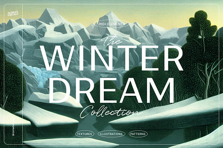 Winter Dream, a Texture Illustration by Nomad Visuals