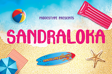 Sandraloka - Traveling Kids Font